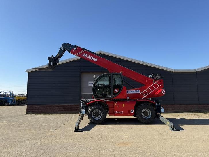 Magni RTH 6.25 roterende verreiker 2024 450 uur, Zakelijke goederen, Machines en Bouw | Kranen en Graafmachines, Verreiker