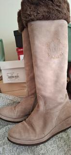 Fluweelzachte suède Riverwoods laarzen, beige maat 39, Hoge laarzen, Beige, Ophalen of Verzenden, Riverwoods