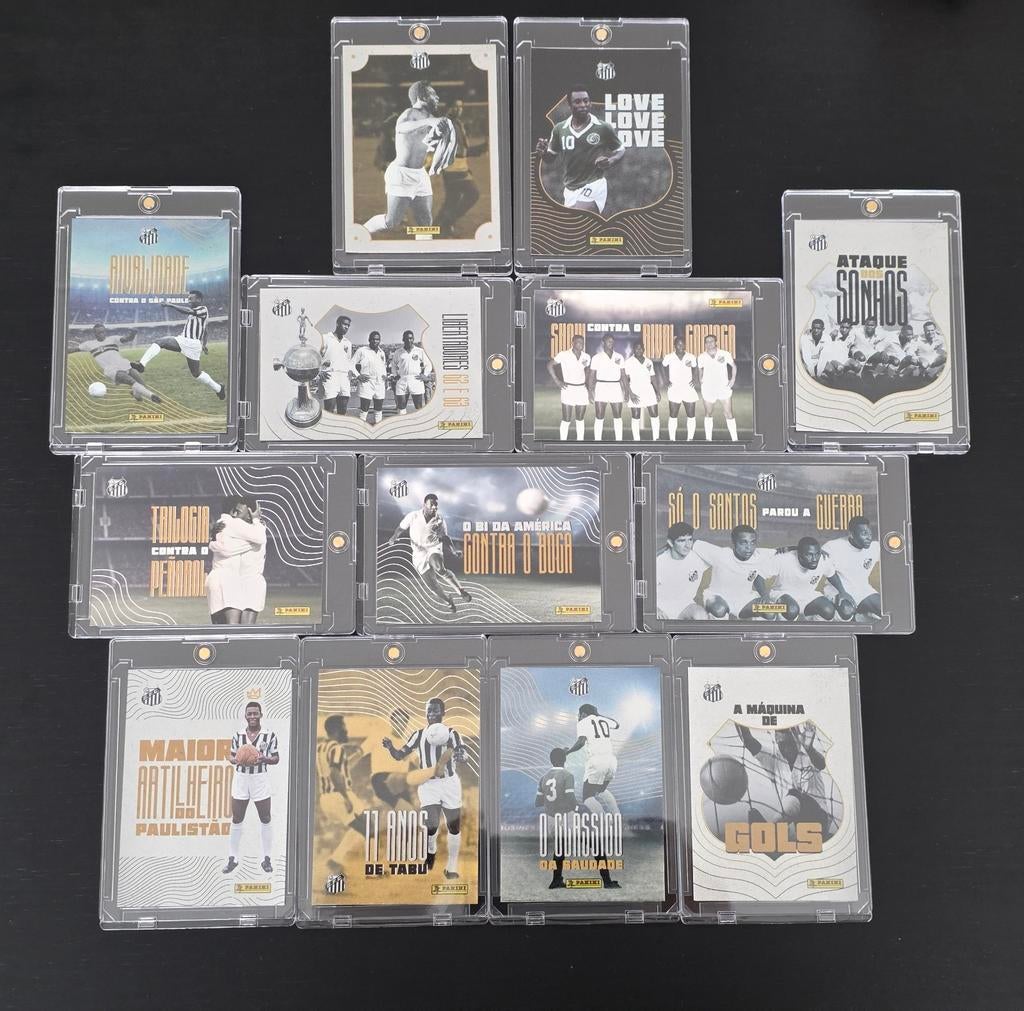 Panini Pelé 13 kaarten, Verzenden, Buitenlandse clubs, Poster, Plaatje of Sticker