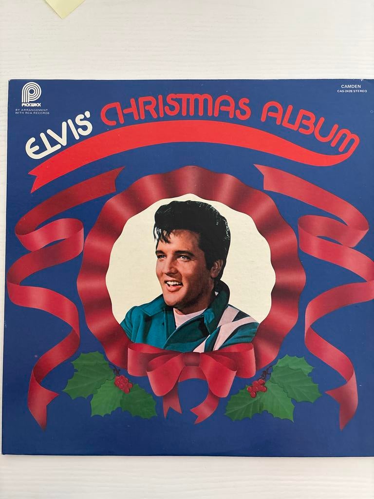 Elvis Presley - Elvis' Christmas Album LP-Mono- Canada, Ophalen of Verzenden, Zo goed als nieuw, Cd of Plaat