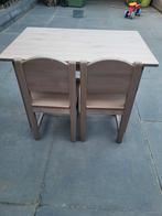 Speeltafel met 2 stoeltjes, Ophalen of Verzenden