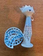 Porseleinen beeldje hollohaza Hongarije kip, Verzamelen, Beelden en Beeldjes, Ophalen of Verzenden, Zo goed als nieuw, Dier