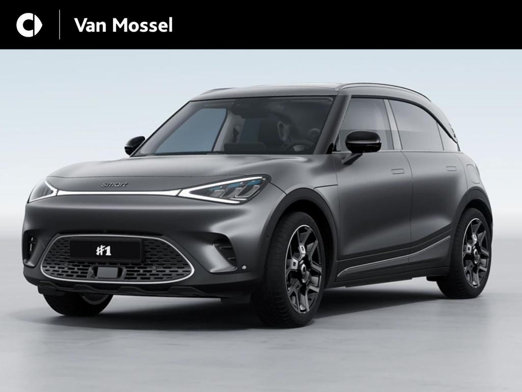 smart #1 Pulse / Stoelverwarming / Halo Roof / 360-camera, Auto's, Smart, Automaat, 12 maanden, Stof, 100 kWh