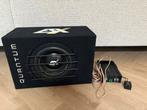 Quantum QSB10 Subwoofer met Ground Zero Versterker, Ophalen, Zo goed als nieuw