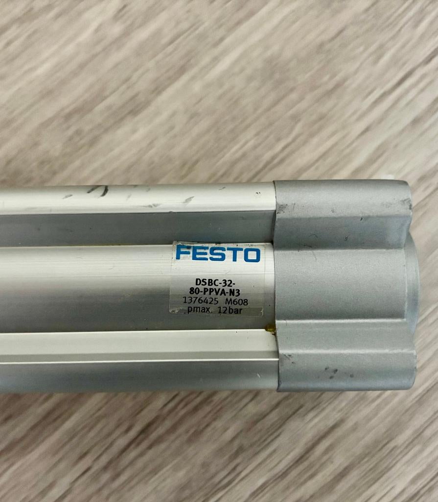 FESTO - Cilinder - DSBC-32-80-PPVA-N3 - 1376425, Ophalen of Verzenden, Zo goed als nieuw