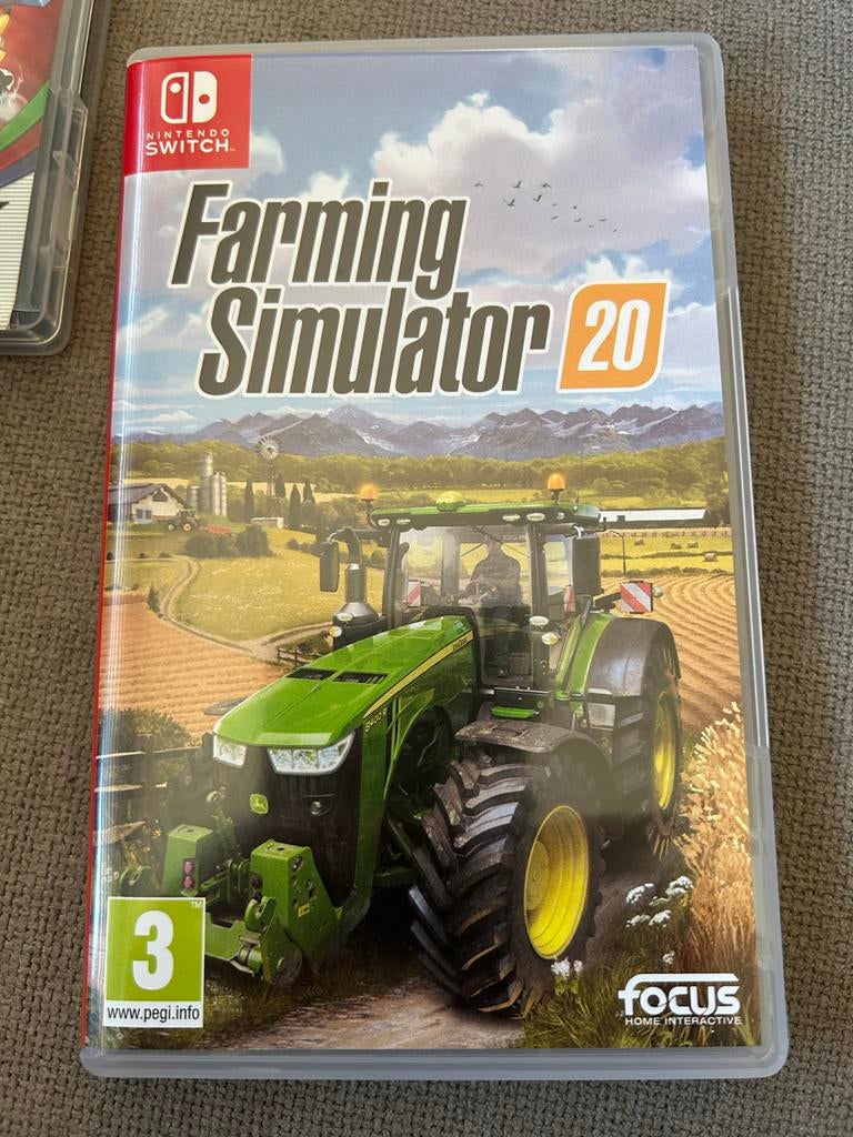 Farming Simulator 20 - Nintendo Switch, Ophalen, 1 speler, Nieuw, Vanaf 3 jaar