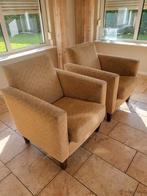 2 fauteuils, Ophalen, Gebruikt, 75 tot 100 cm, Stof