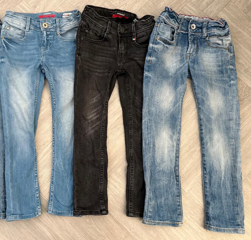 Pakket diverse VINGINO Jeans/ broeken maat 116!, Kinderen en Baby's, Kinderkleding | Maat 116, Broek, Verzenden, Zo goed als nieuw