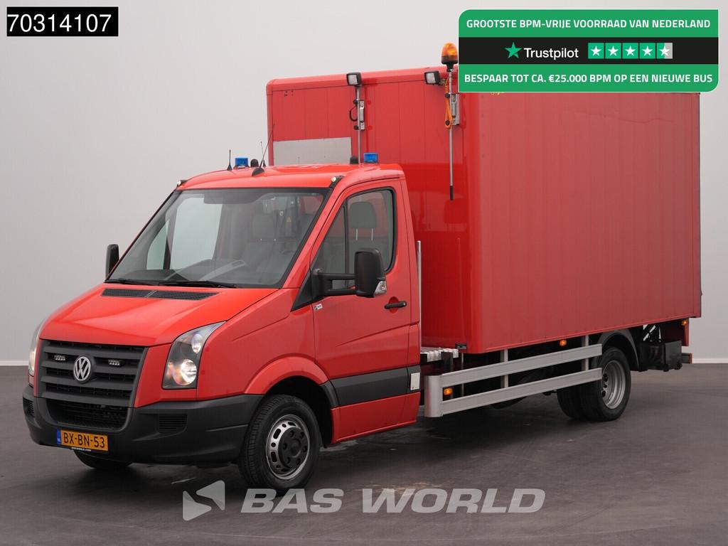 Volkswagen Crafter 136pk Hiab 013 T-2 Kraan D'Hollandia Laad, Auto's, Automaat, 136 pk, Gebruikt, Cruise Control
