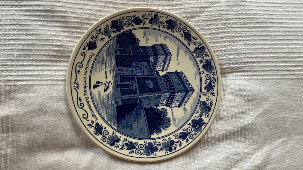 Herinneringsbord PI Scheveningen, Antiek en Kunst, Antiek | Wandborden en Tegels, Ophalen of Verzenden