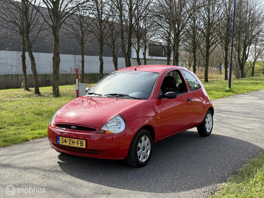 Ford Ka 1.3 Cool & Sound*AIRCO*ELEK. RAMEN*APK 02/27, Auto's, Ford, Voorwielaandrijving, 1299 cc, Stof, Gebruikt
