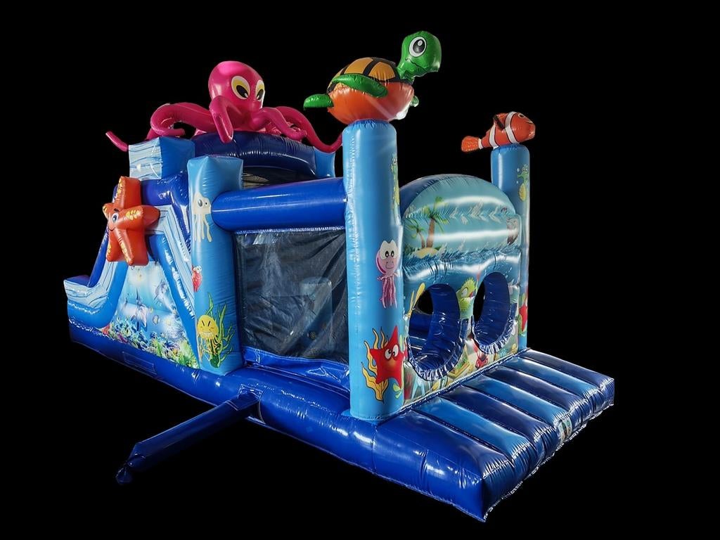 Te koop mooie nieuwe stormbaan ocean 8,5 x 3,1 m, Hobby en Vrije tijd, Feestartikelen | Verhuur, Ophalen of Verzenden, Nieuw, Verjaardag