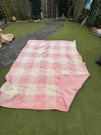 Roze Aabe deken zuiver scheerwol 230x200, Ophalen of Verzenden, Zo goed als nieuw