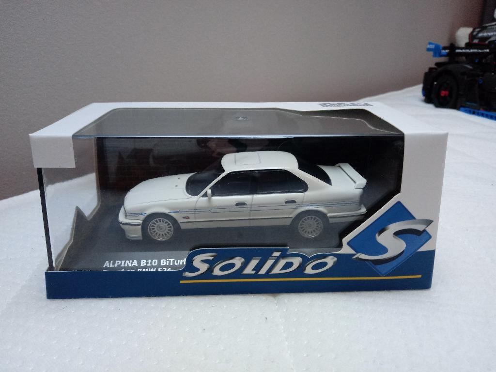 BMW M5 (E34) B10 Alpina 1/43 Solido, Ophalen, Nieuw, Auto, Solido