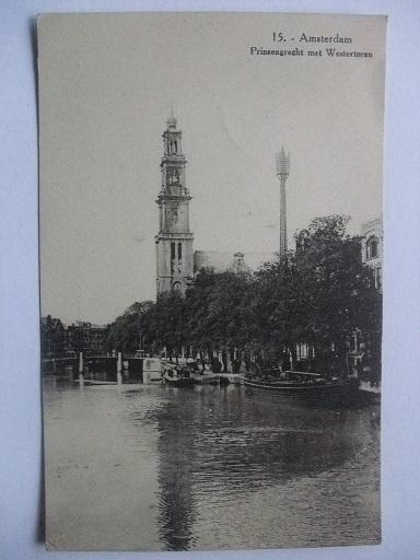 P230 Amsterdam - Prinsengracht Westertoren - 1932, Verzenden, 1920 tot 1940, Gelopen, Noord-Holland