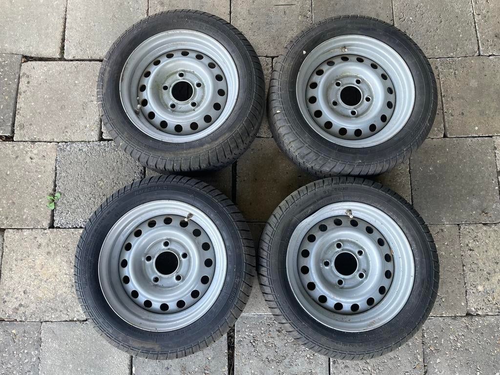 Aanhanger trailer wielen 13 inch, Ophalen, Gebruikt