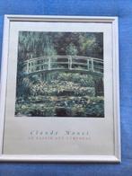 Schilderijlijsten met Monet plaat, Ophalen, Gebruikt, Hout, Minder dan 50 cm