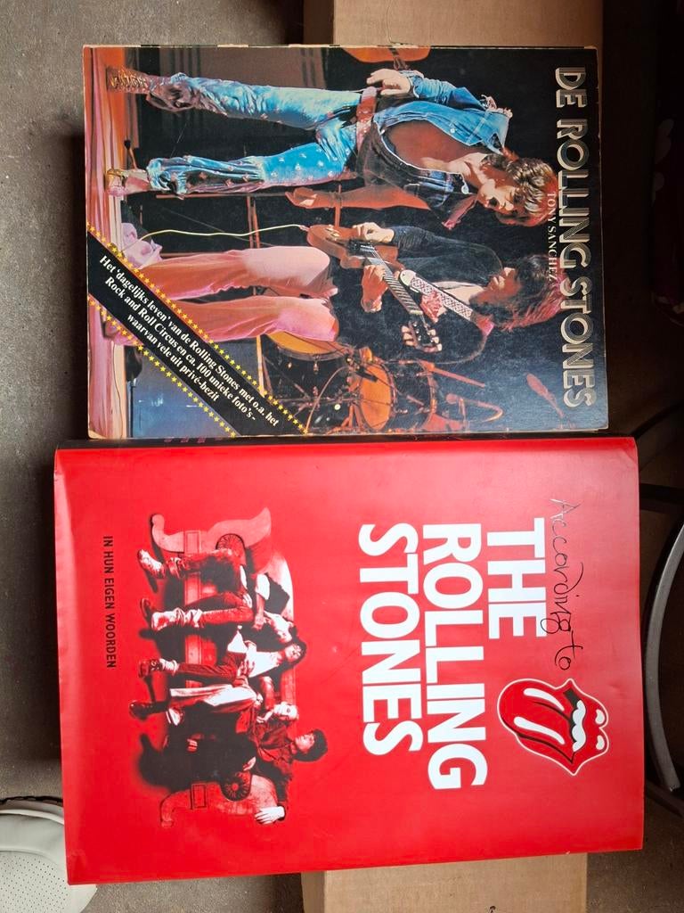 2 Rolling Stones boeken, Ophalen, Gelezen, Artiest, Tony Sanchez / The Rolling Stones