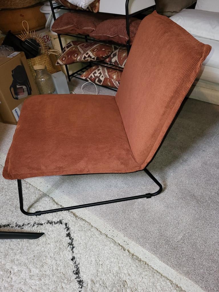 Leenbakker fauteuil, Ophalen, Zo goed als nieuw, 75 tot 100 cm, 50 tot 75 cm