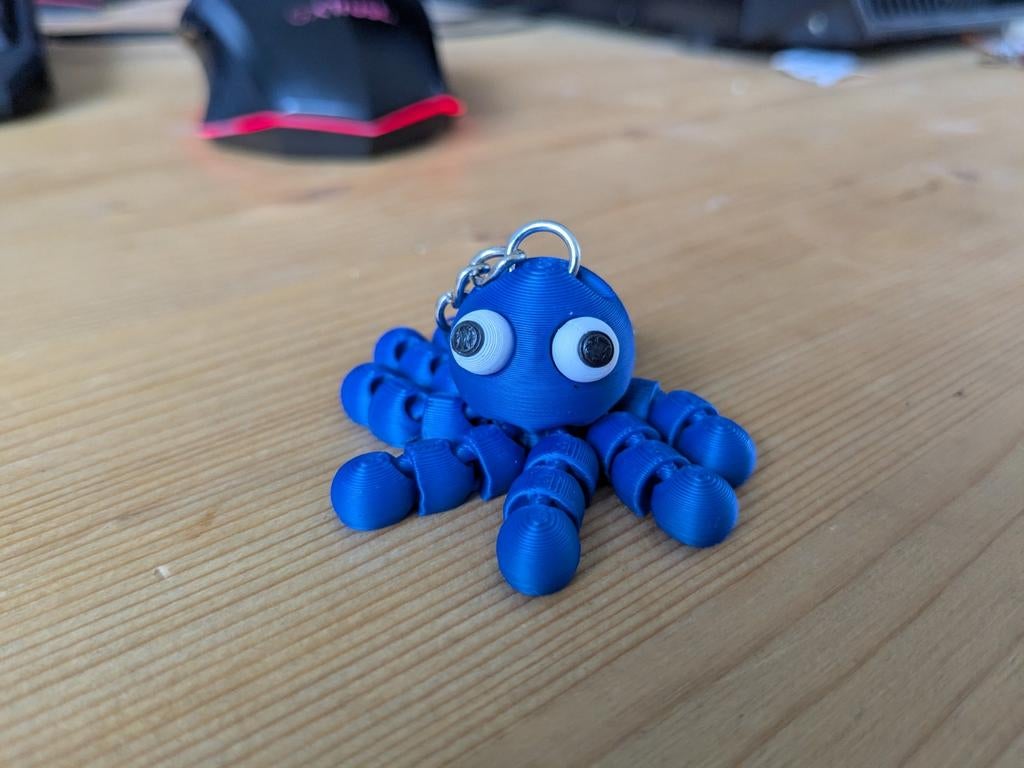 Octopus sleutelhanger figet, Ophalen, Nieuw