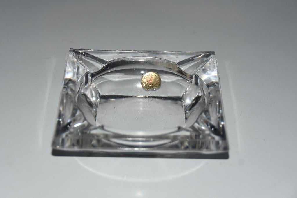 Royal Leerdam Kristallen asbak dikwandig, Verzenden