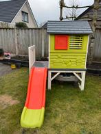 Smoby speelhuisje met glijbaan en trap, Ophalen, Gebruikt, Kunststof