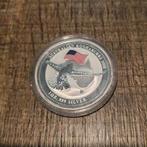 Kookaburra zilveren munt 1 Oz zilver privy 2002 oplage 18500, Ophalen of Verzenden, Zilver