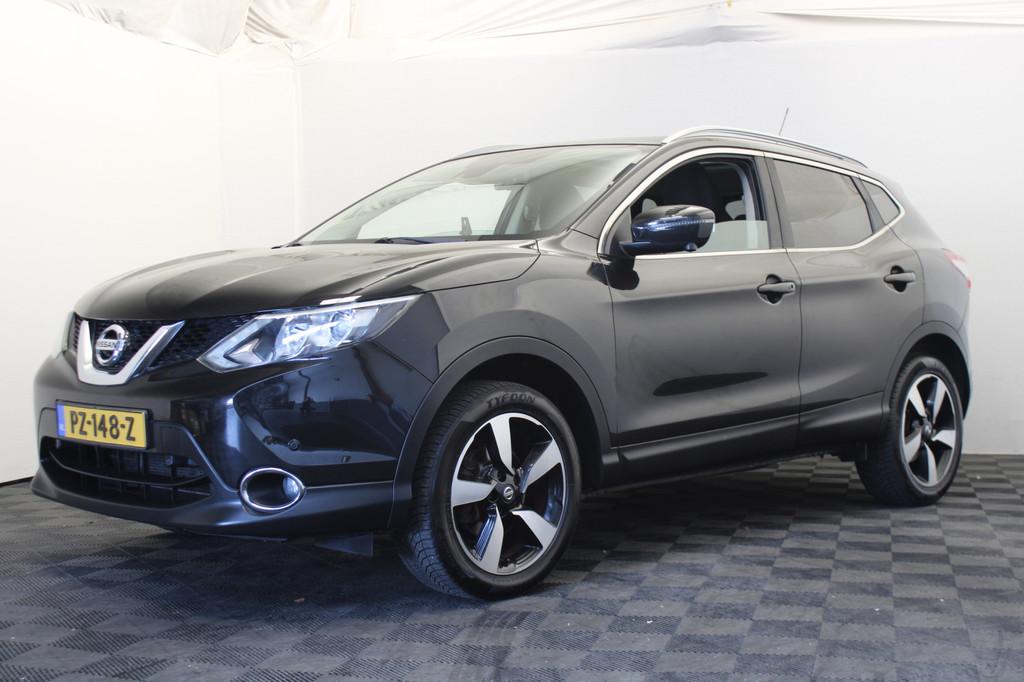 Nissan QASHQAI 1.2 N-Connecta |Pano|360 camera| (bj 2017), Voorwielaandrijving, Stof, Gebruikt, 4 cilinders