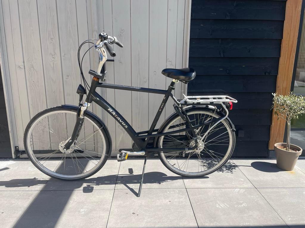 Batavus Mambo Herenfiets - Zwart, Fietsen en Brommers, Ophalen, Gebruikt, Versnellingen, Batavus