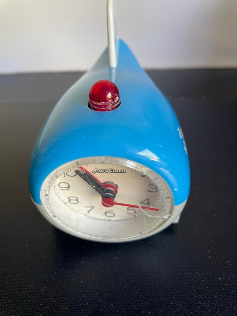 Vintage KLM Aero Clock - Vliegtuig Design, Ophalen of Verzenden