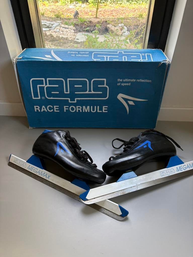 Raps leren noren schaatsen maat 38, Sport en Fitness, Schaatsen, Ophalen of Verzenden, Zo goed als nieuw, Noren, Raps