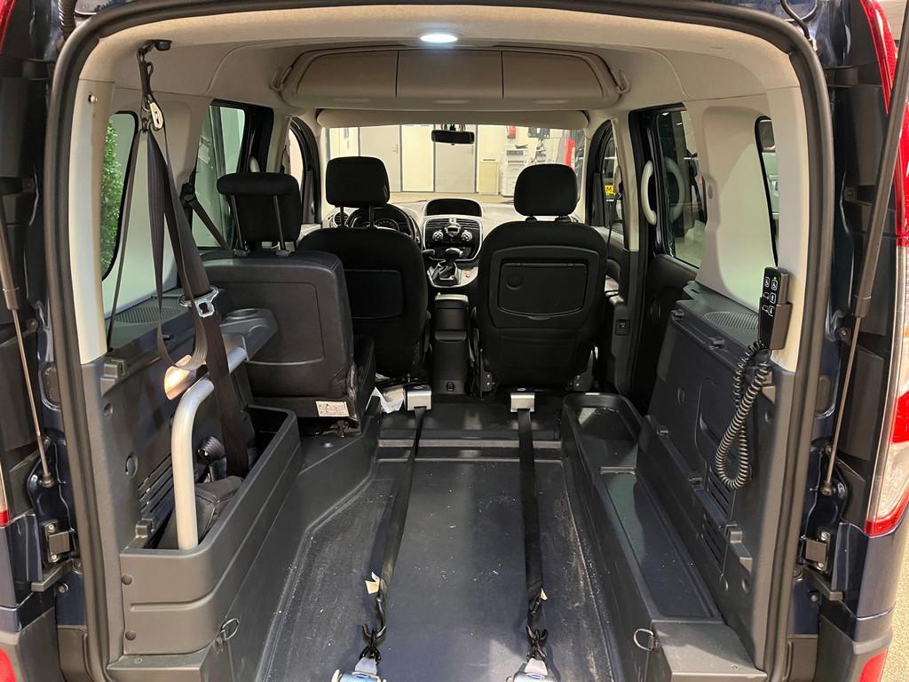 Renault Kangoo Rolstoelauto Automaat + Luchtvering + Handbed, Auto's, Renault, Automaat, 12 maanden, Stof, Gebruikt