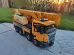 Bruder Liebherr Scania Kraanwagen, Ophalen, Gebruikt