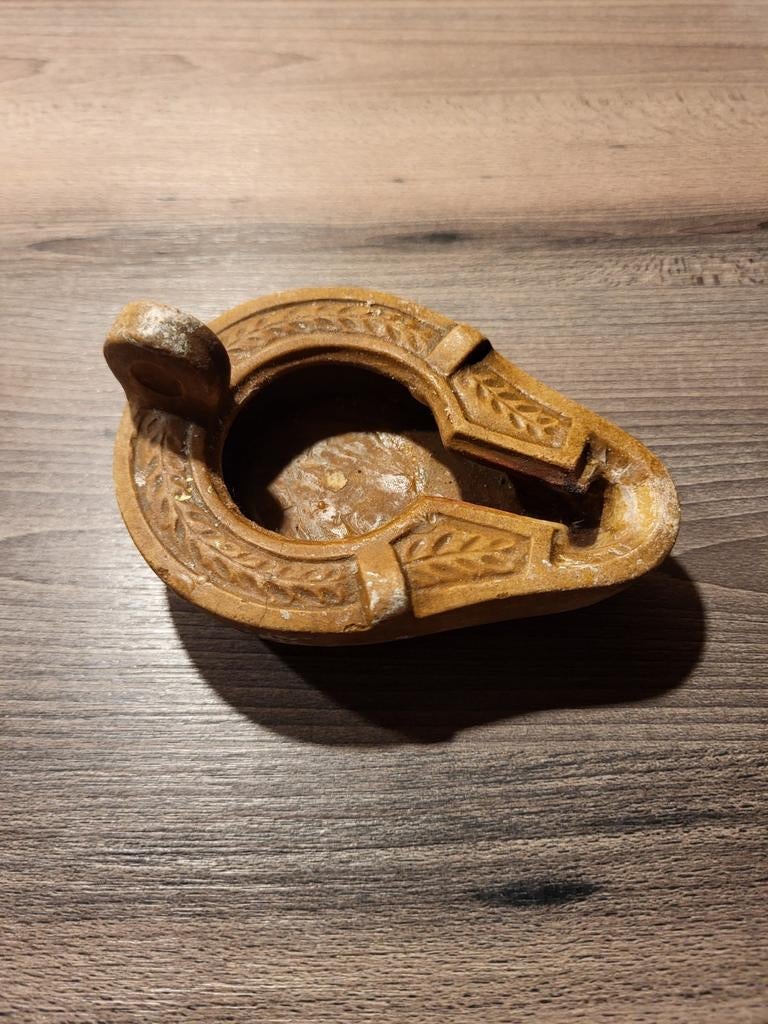 Antieke Romeinse olielamp, Ophalen of Verzenden