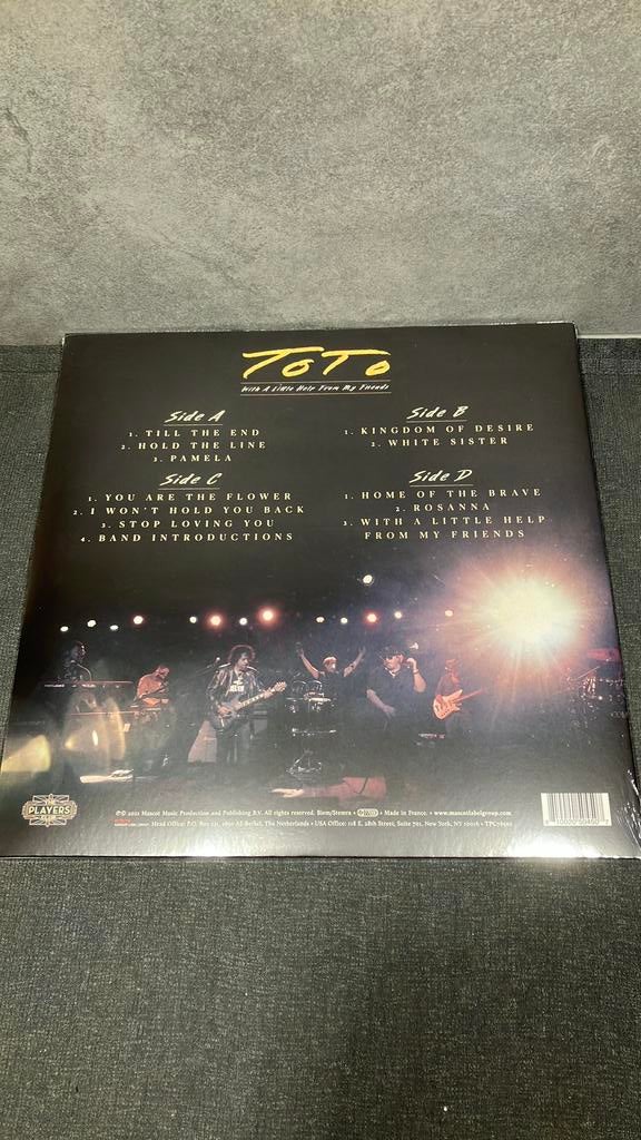 Toto. — With A Little Help From My Friends, Cd's en Dvd's, Vinyl | Rock, Ophalen of Verzenden, Zo goed als nieuw, 12 inch, Poprock