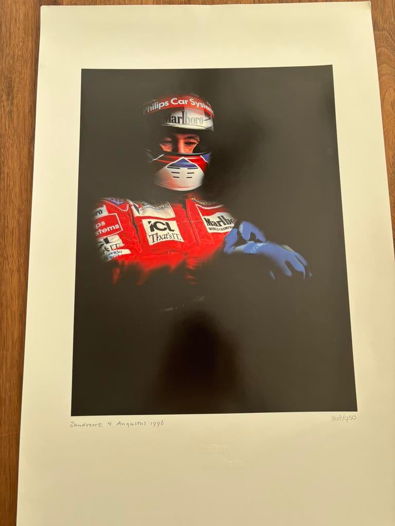 Jos Verstappen poster, Ophalen of Verzenden