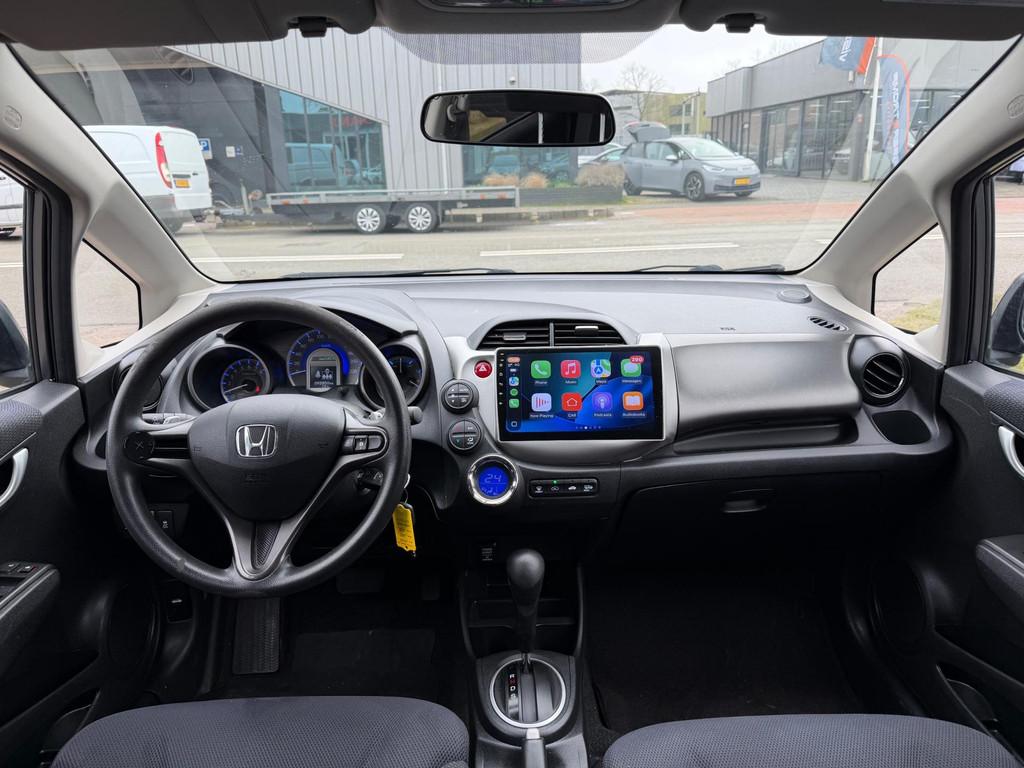 Honda Jazz 1.4 Hybrid Elegance Aut/Elektrische Pak/Navi/Carp, Auto's, Gebruikt, 4 cilinders, 49 €/maand, Bedrijf