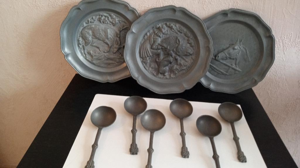 Te koop tinnen spulletjes, Ophalen of Verzenden