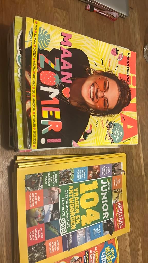 Stapel Tina’s en Junior’s, Boeken, Tijdschriften en Kranten, Ophalen, Gelezen, Overige typen