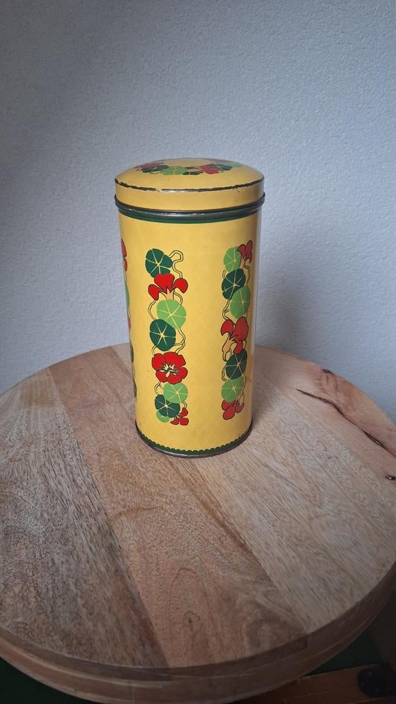 Vintage beschuitbus Verkade, Ophalen of Verzenden, Gebruikt, Beschuit, Verkade