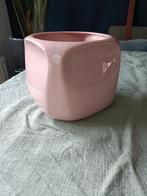 Oudroze bloempot, Gebruikt, Rond, Ophalen of Verzenden, Balkon