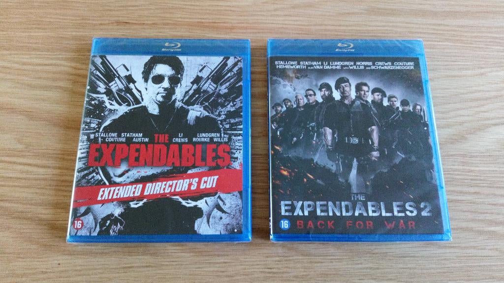The Expendables Blu-Ray DVD's (Sealed), Verzenden, Nieuw in verpakking, Actie