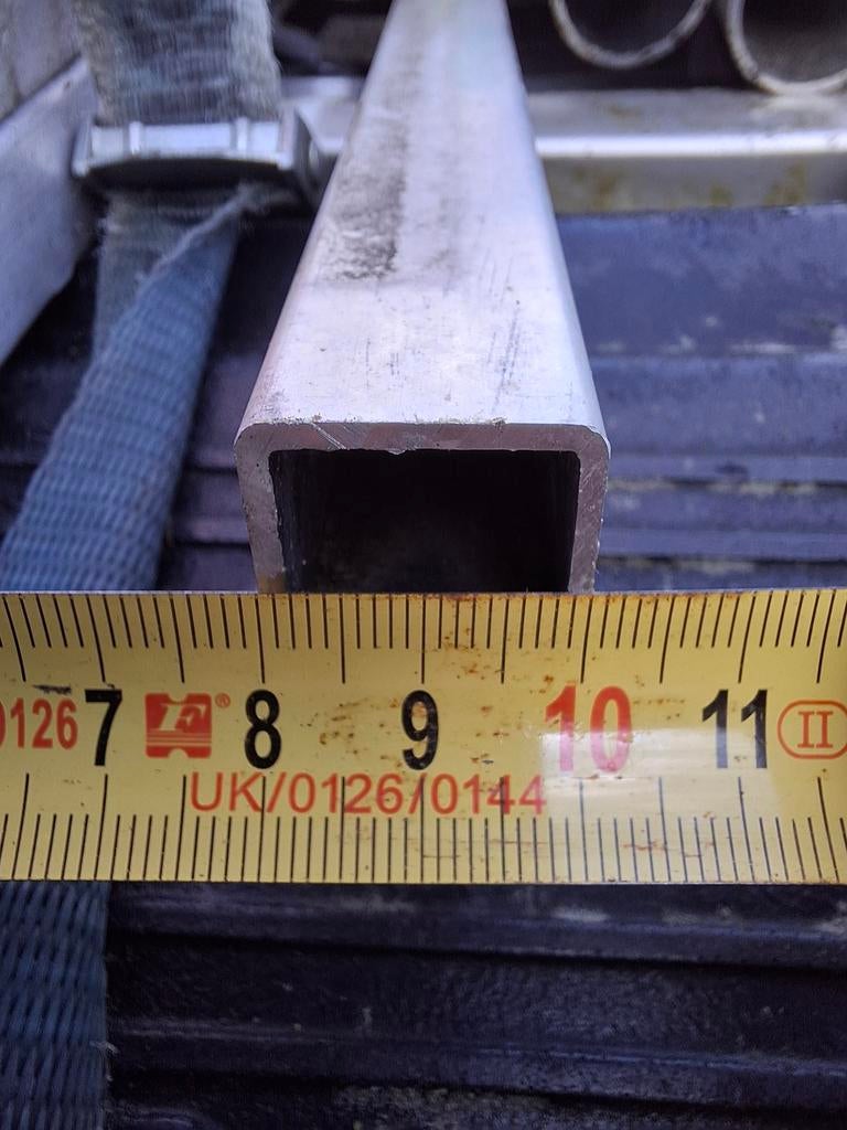 Aluminium buis, aluminium koker en gegalvaniseerde buis, Ophalen of Verzenden, Aluminium