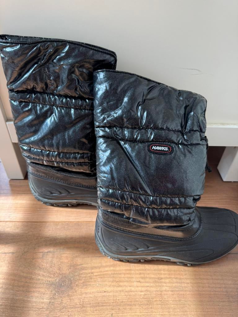 Snowboots, maat 40. Zwart. Merk Hawks., Ophalen of Verzenden, Zo goed als nieuw, Zwart, Snowboots