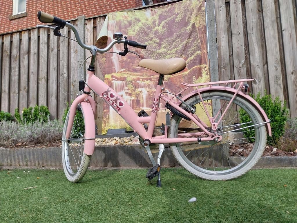 Meisjesfiets 20 inch, Ophalen, Bike fun kids, Gebruikt, Handrem