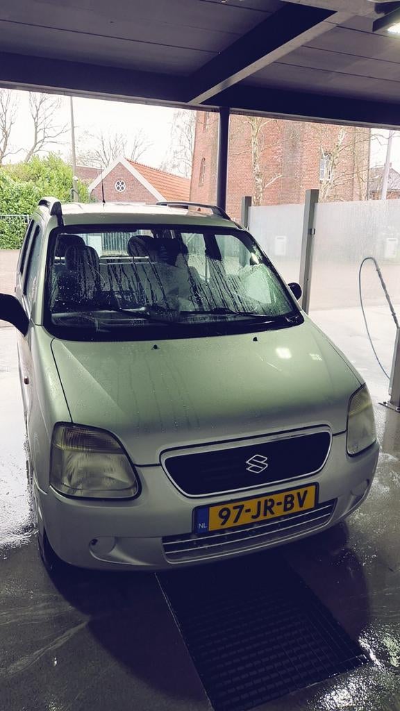 Suzuki Wagon R+ 1.3 2002 Grijs met nieuwe apk, Auto's, Suzuki, Voorwielaandrijving, Stof, 31 €/maand, 4 cilinders