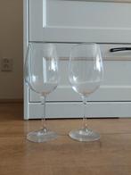 2 grote wijn glazen, Ophalen, Zo goed als nieuw, Overige typen