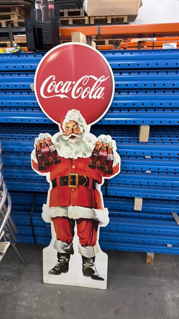 Coca cola man 1,57cm hoog, Ophalen, Zo goed als nieuw