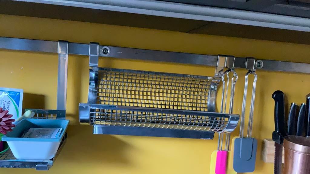 Rosle keukenrol houder, Ophalen of Verzenden, Gebruikt