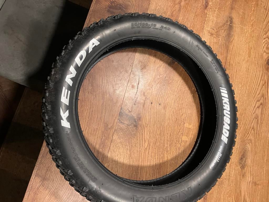 Buitenband fatbike, Ophalen, Gebruikt